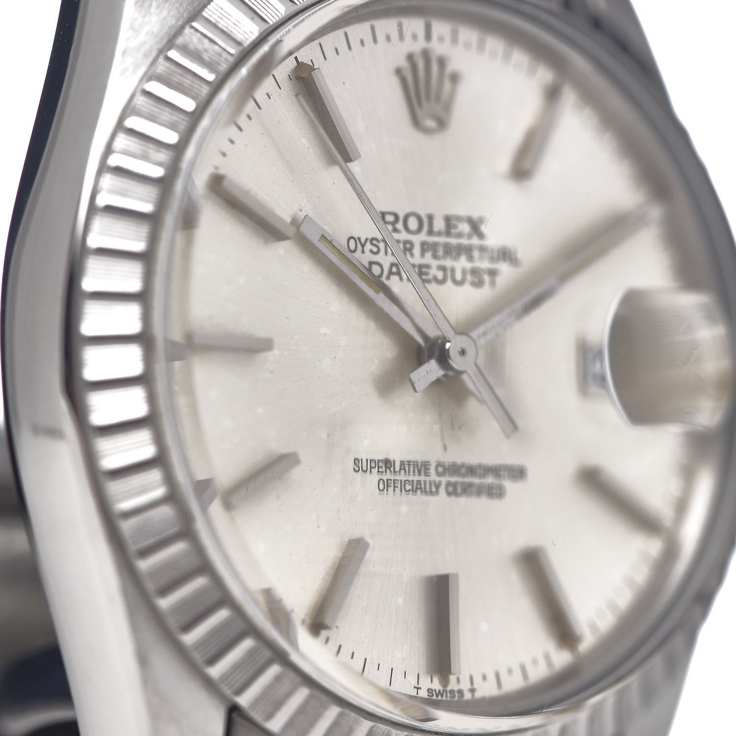 Rolex Stainless Steel 36mm Oyster Perpetual Datejust Watch Silver 16030 7 of 7
