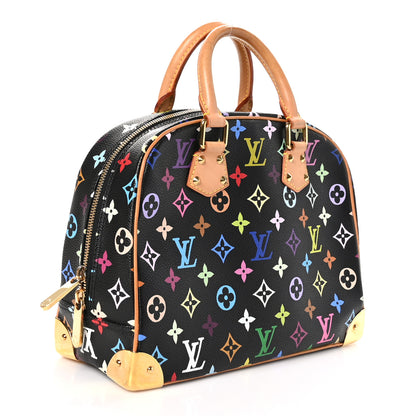 Louis Vuitton Monogram Multicolor Trouville Black 3 of 9