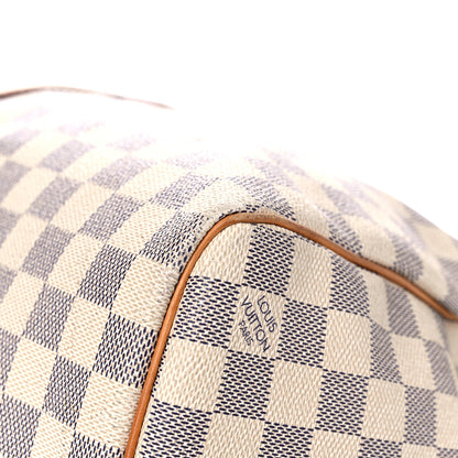 Louis Vuitton Damier Azur Keepall 50 10 of 35