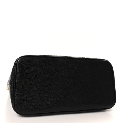 Chanel Caviar Quilted Medallion Tote Black 4 of 10
