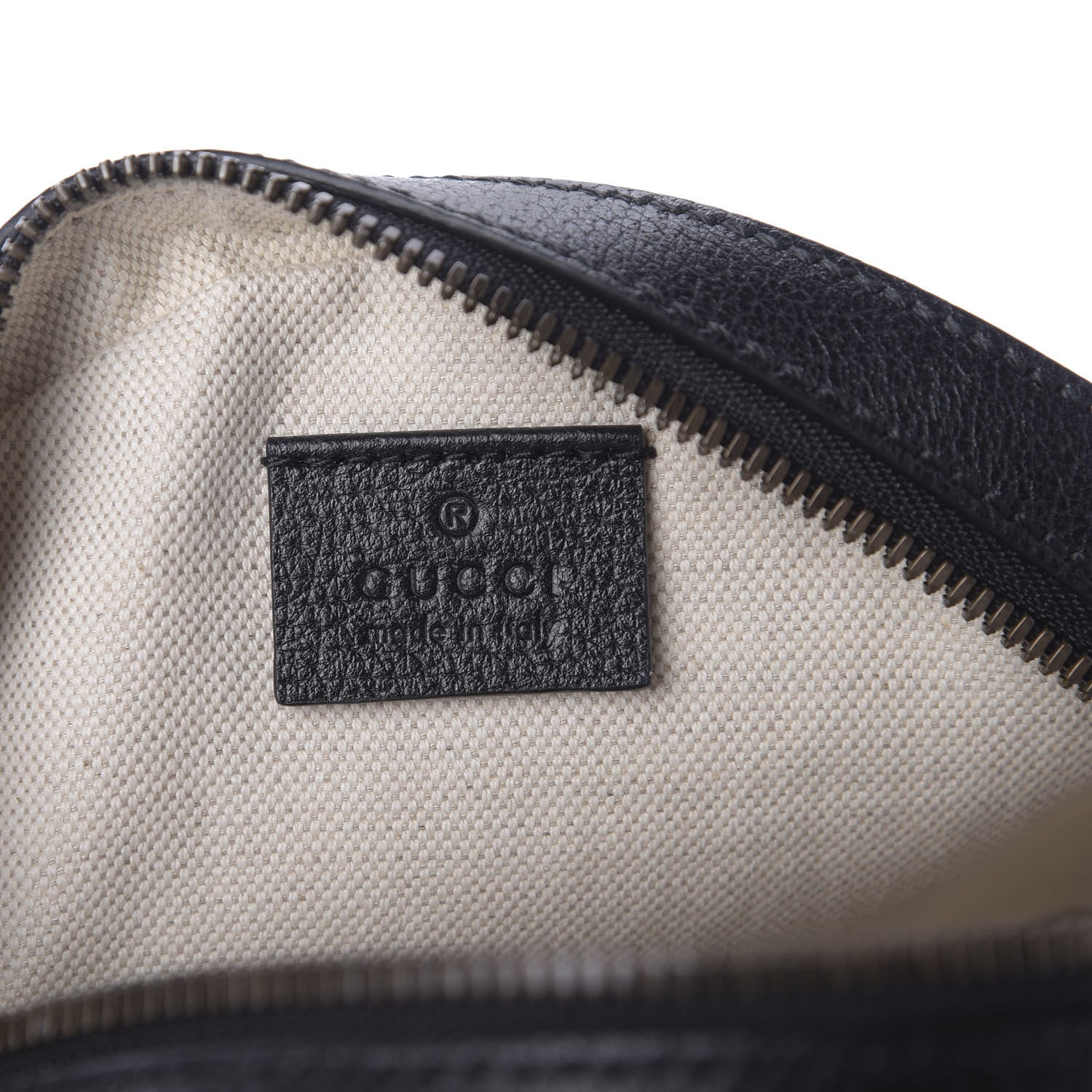 Gucci Velvet Calfskin GG Monogram Round Shoulder Bag Blue Beige 8 of 9
