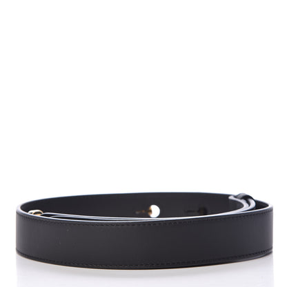 Fendi Vitello Century Opaco Flat Studded Strap You Black 2 of 4