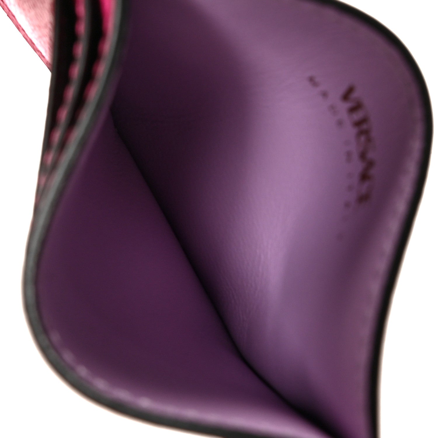 Versace Calfskin Medusa Card Holder Pink 5 of 7