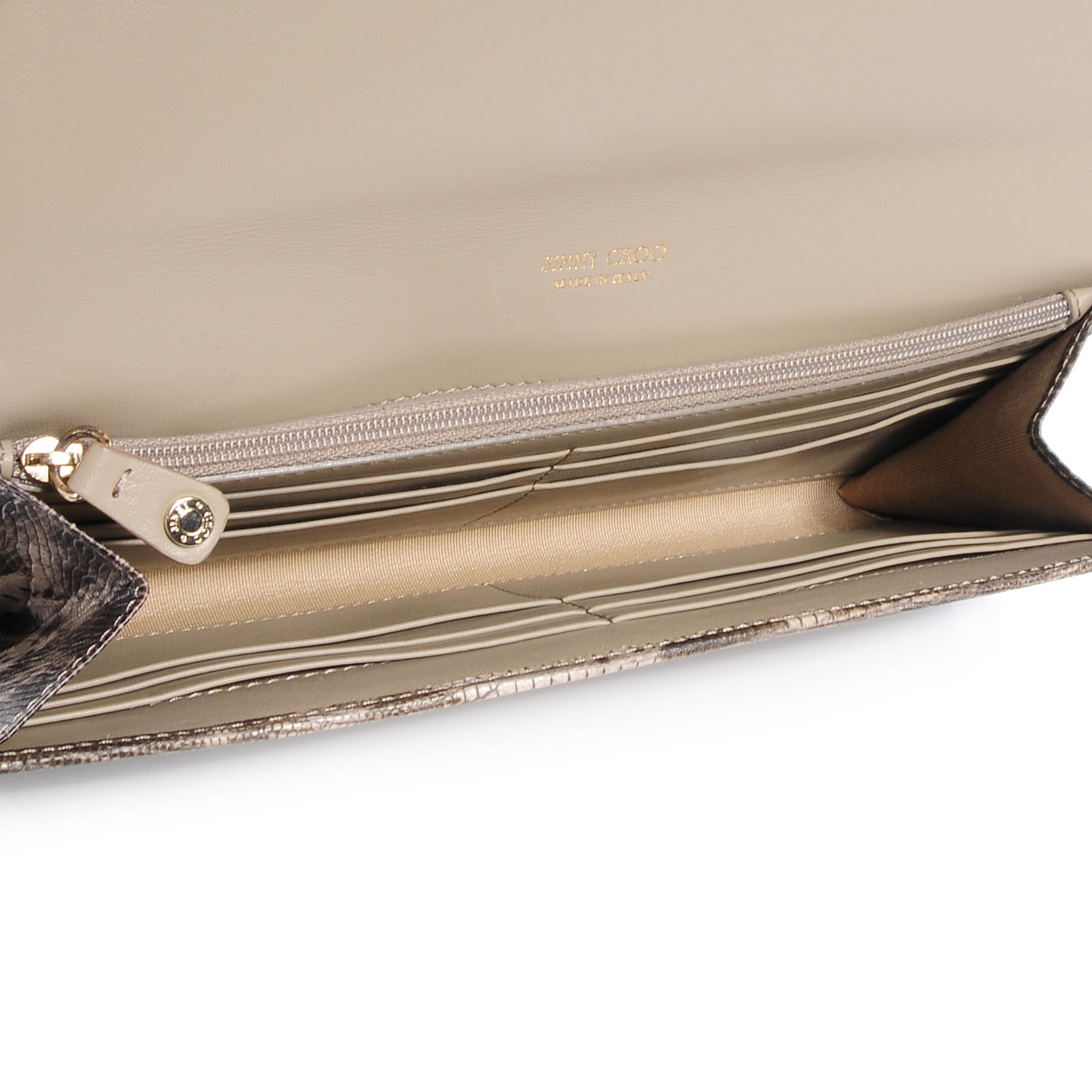 Jimmy Choo Lizard Embossed Reese Clutch 5 of 8
