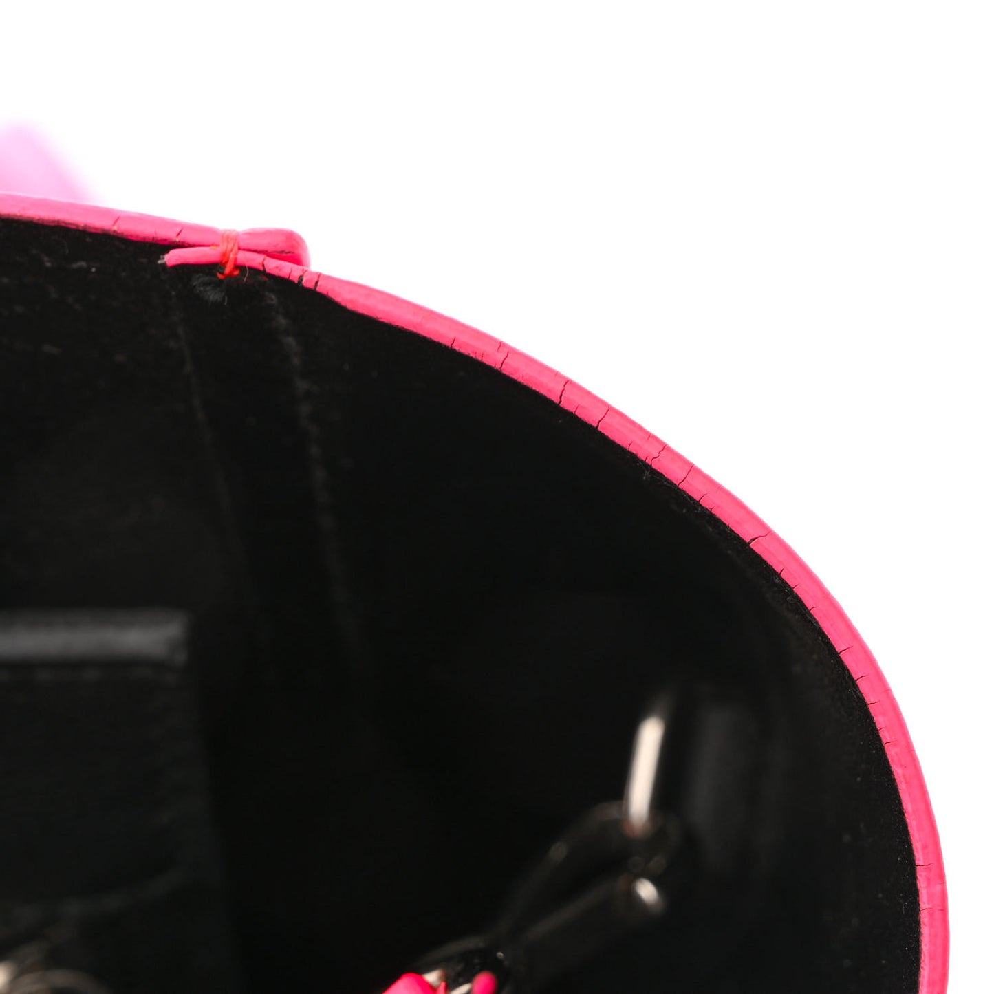 Calfskin XXS Everyday Tote Neon Pink