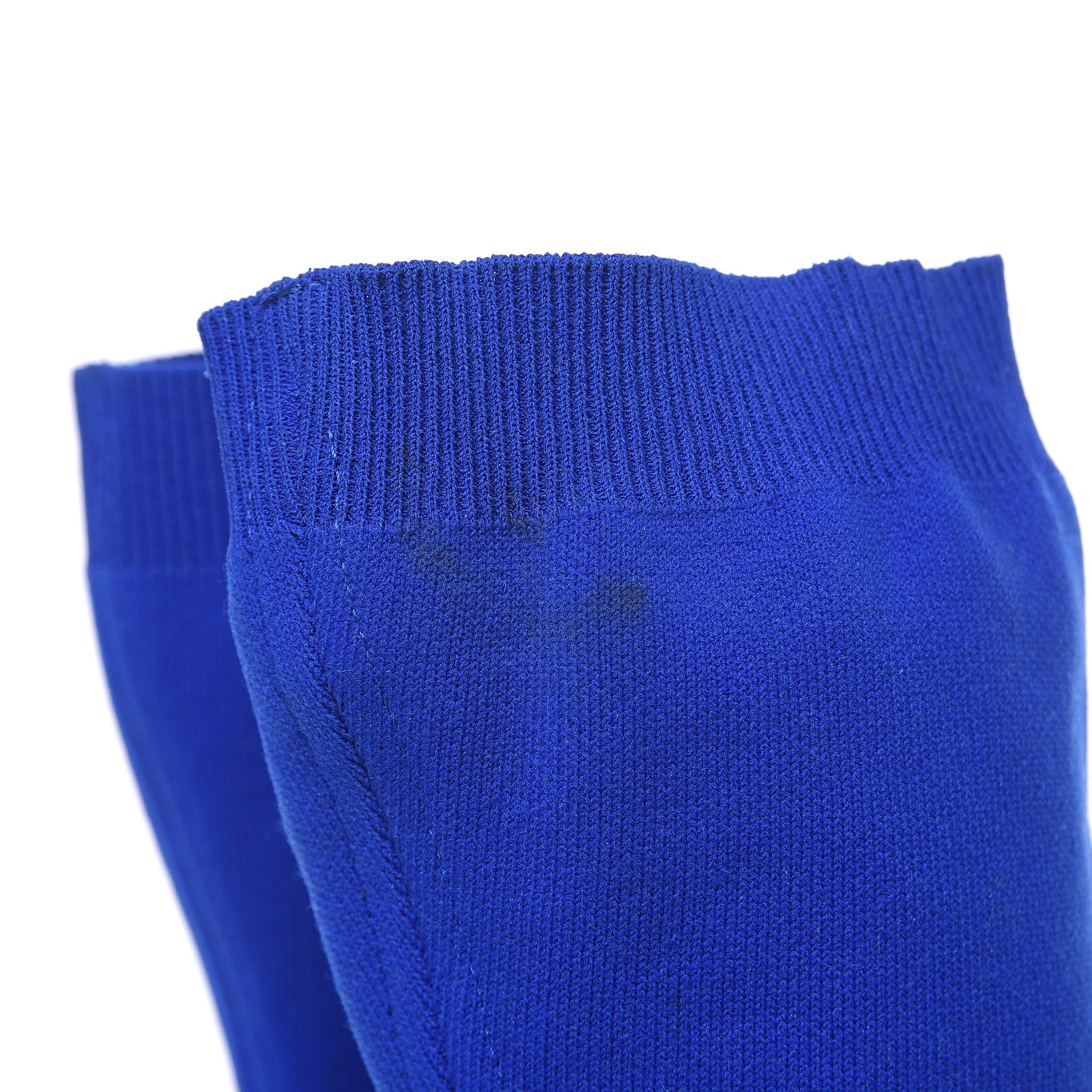 Balenciaga Jersey Crepe Round Toe Knife Booties 39 Bleu Sapphir 5 of 8