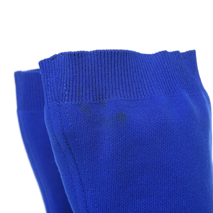 Balenciaga Jersey Crepe Round Toe Knife Booties 39 Bleu Sapphir 5 of 8