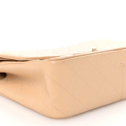 Chanel Caviar Quilted Jumbo Double Flap Beige 9 of 10