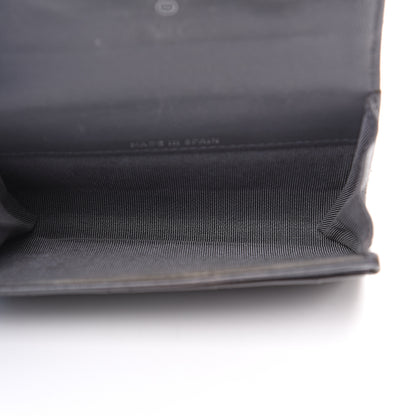 Chanel Patent Quilted Flap Card Holder Brown 4 of 9