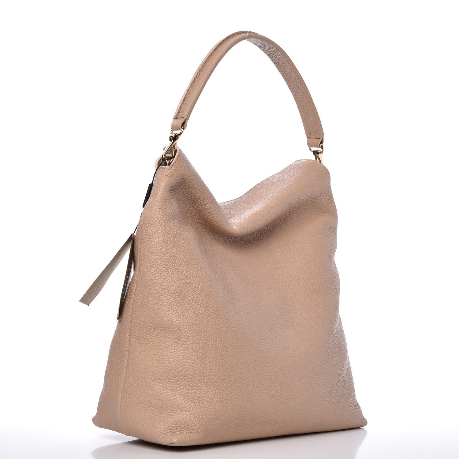 Burberry Grainy Calfskin Medium Cale Hobo Light Nude 3 of 8