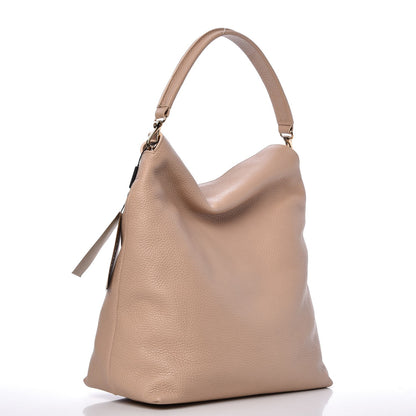 Burberry Grainy Calfskin Medium Cale Hobo Light Nude 3 of 8