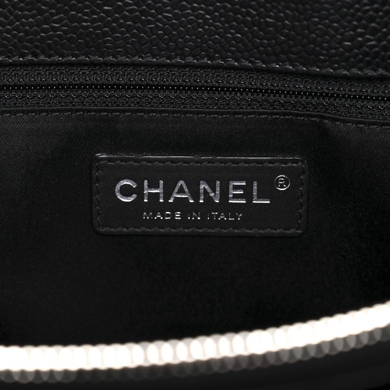 Chanel Caviar Quilted Grand Shopping Tote GST Black 7 of 11