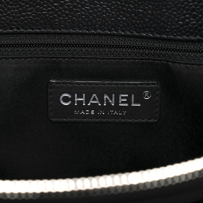Chanel Caviar Quilted Grand Shopping Tote GST Black 7 of 11