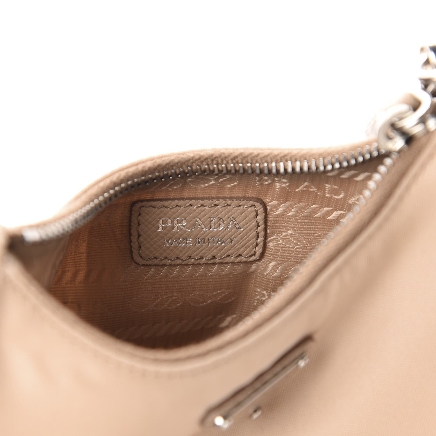 Prada Tessuto Nylon Saffiano Mini Re-Edition 2000 Shoulder Bag Cammeo 7 of 9