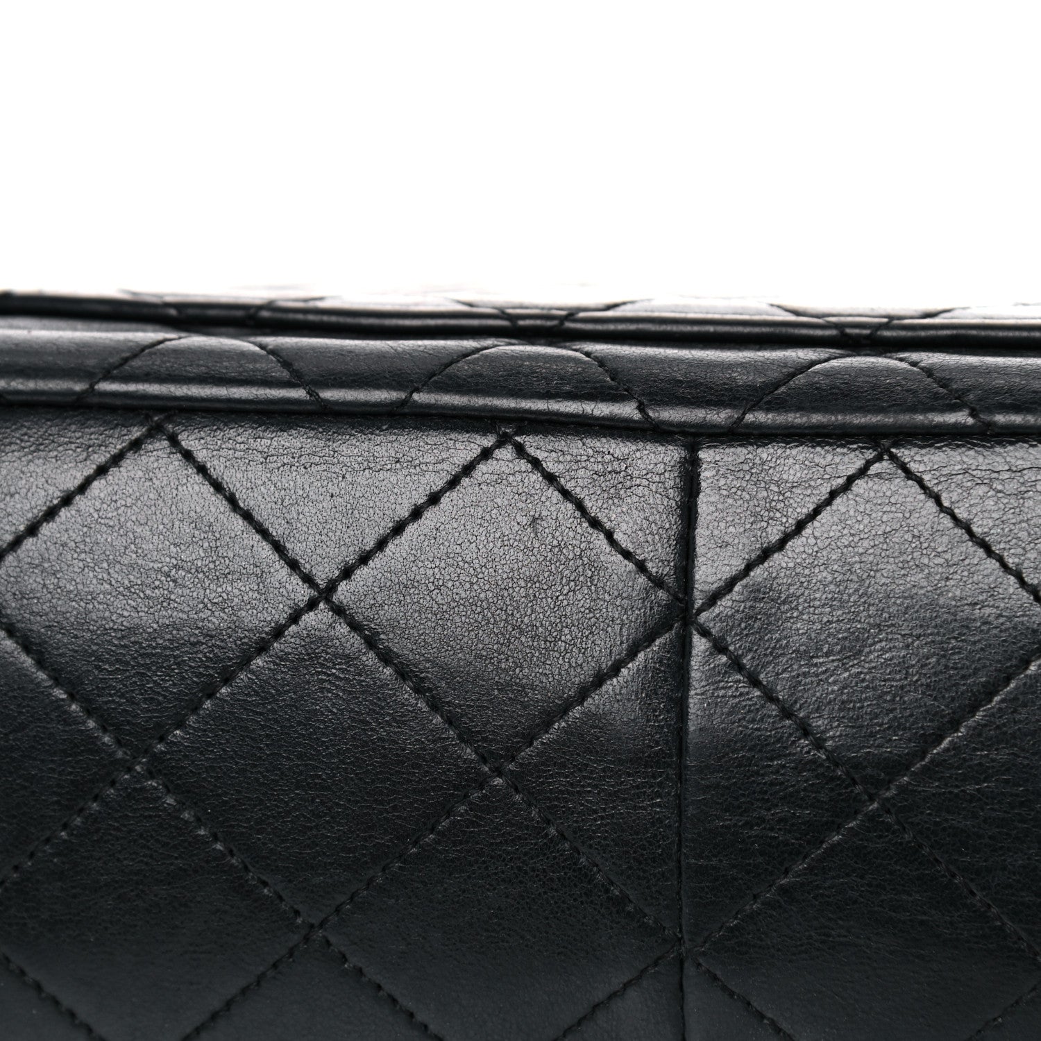 Chanel Lambskin Quilted Medium Single Flap Black 12 of 24