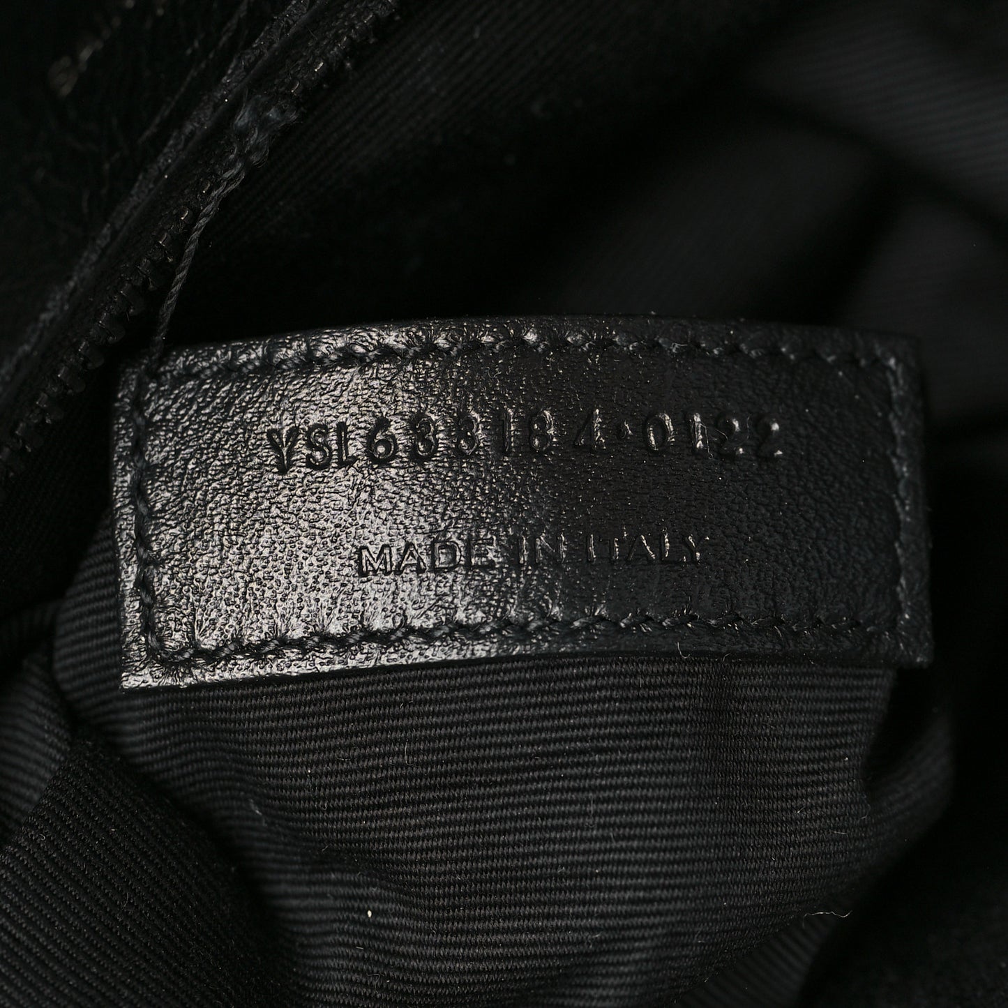 Crinkled Calfskin Matelasse Monogram Medium Niki Chain Satchel Black
