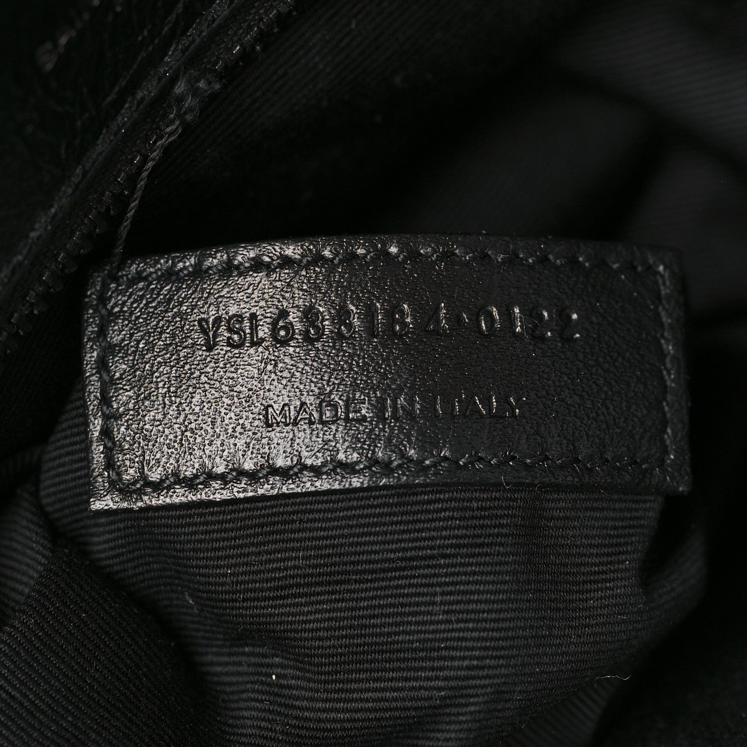 Saint Laurent Crinkled Calfskin Matelasse Monogram Medium Niki Chain Satchel Black 7 of 9