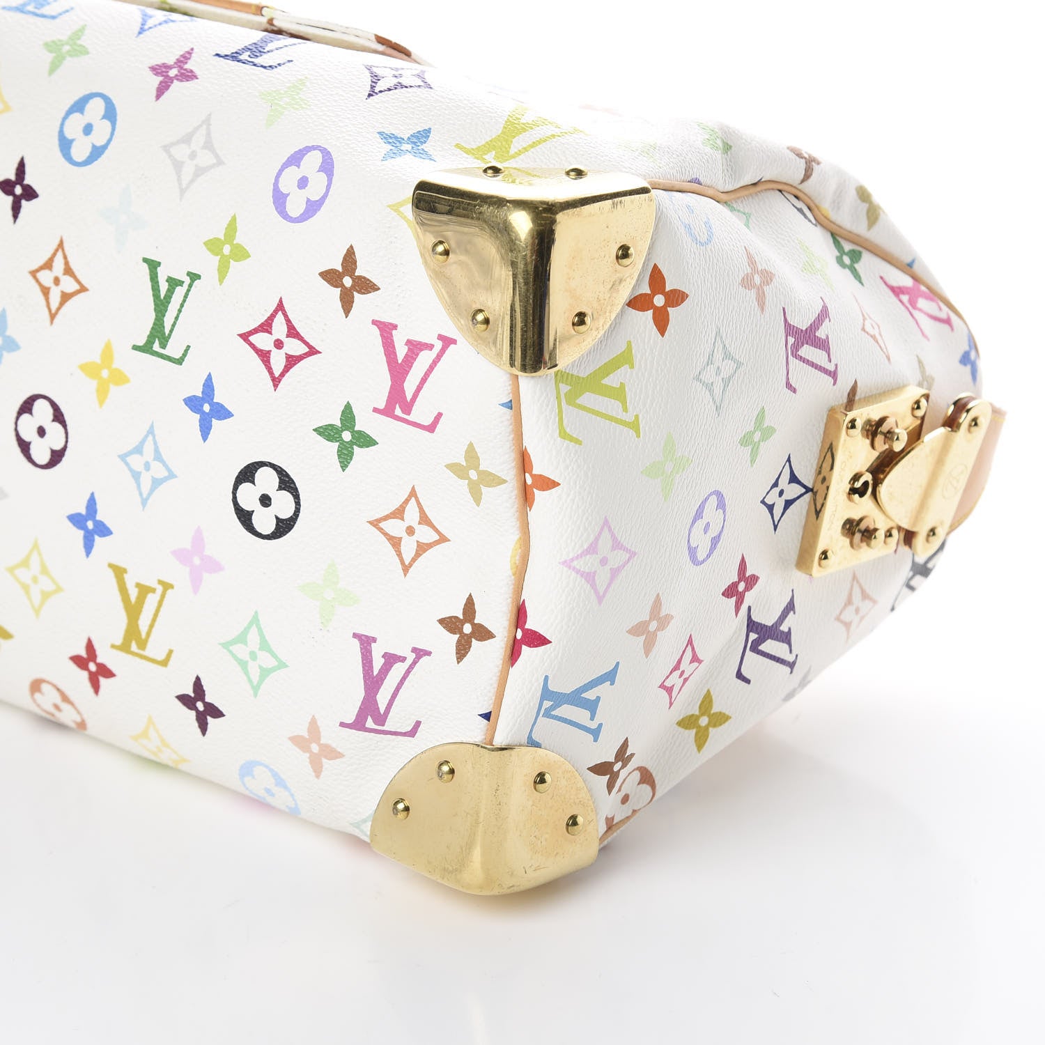 Louis Vuitton Monogram Multicolor Speedy 30 White 6 of 7
