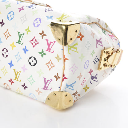 Louis Vuitton Monogram Multicolor Speedy 30 White 6 of 7