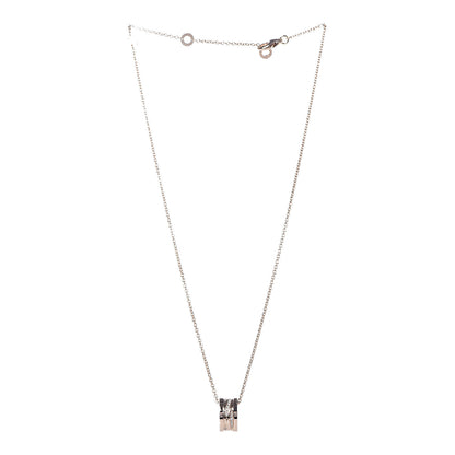 Bulgari 18K Rose Gold Diamond B.Zero1 Legend Pendant Necklace 3 of 8