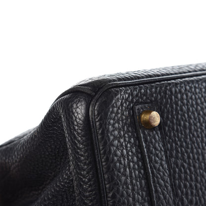 Hermes Fjord Birkin 35 Black 37 of 48