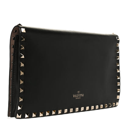 Valentino Garavani Nappa Rockstud Wristlet Clutch Black 3 of 14