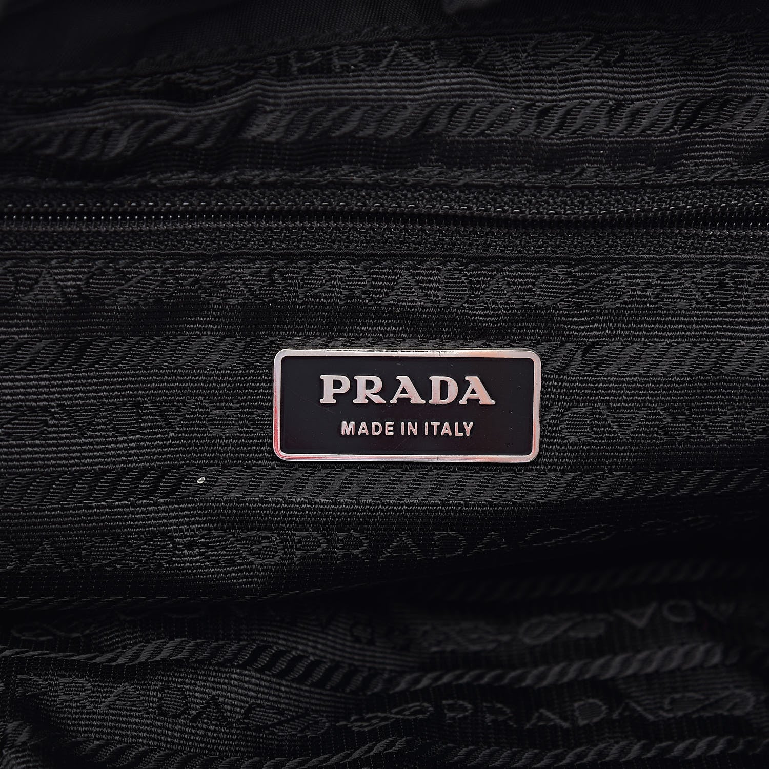 Prada Nylon Vela Medium Backpack Black 6 of 18