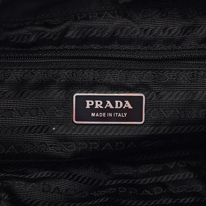 Prada Nylon Vela Medium Backpack Black 6 of 18