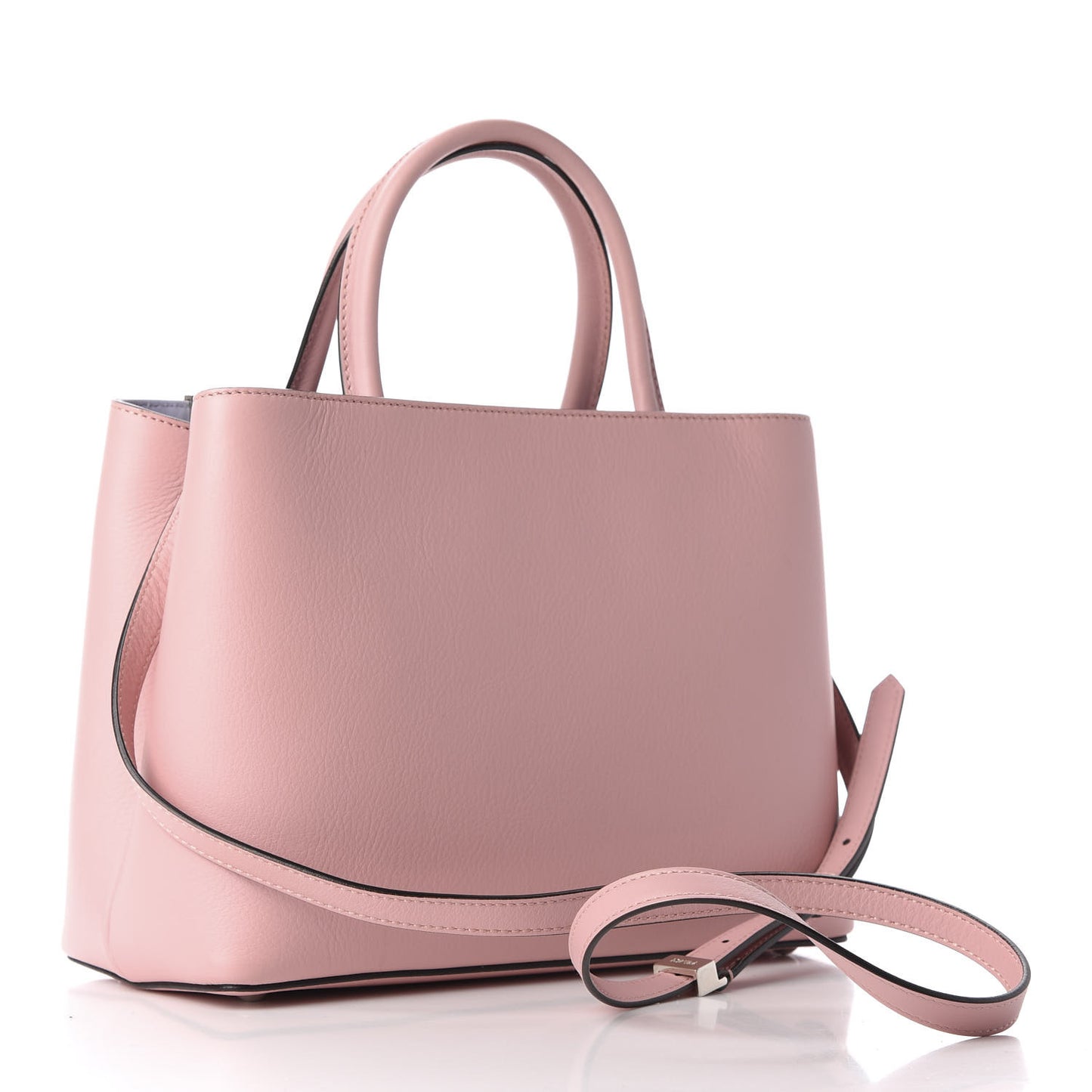 Vitello Dolce Century Petite 2Jours Tote Bubblegum Lilla Oliva