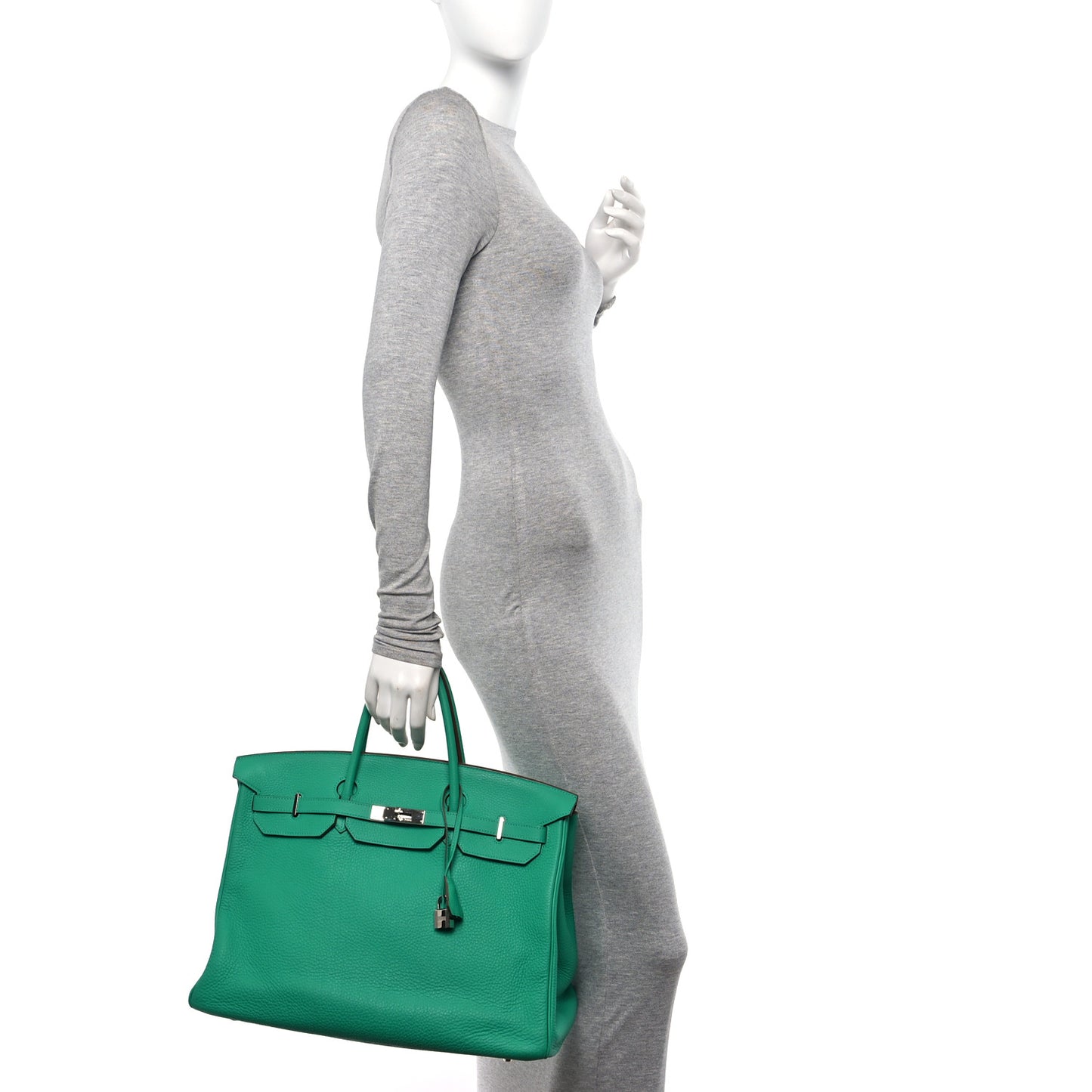 Taurillon Clemence Birkin 40 Menthe
