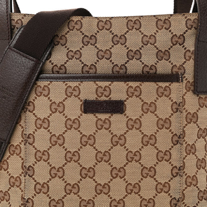 Gucci Monogram Flat Messenger Bag Dark Brown 8 of 11