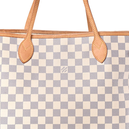 Louis Vuitton Damier Azur Neverfull MM 8 of 10