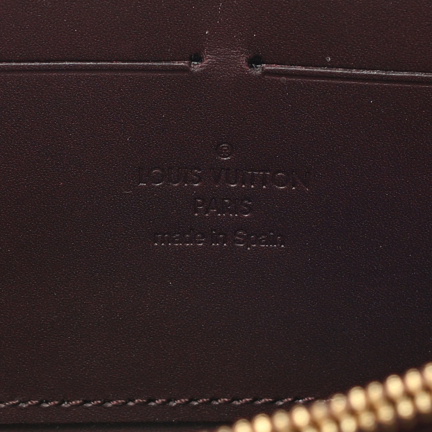 Louis Vuitton Vernis Zippy Wallet Rouge Fauviste 6 of 6