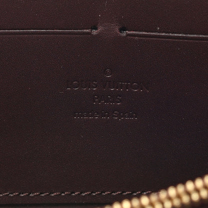 Louis Vuitton Vernis Zippy Wallet Rouge Fauviste 6 of 6