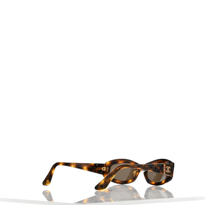 Chanel Acetate Quilted CC Sunglasses 5014 Tortoise 4 of 7