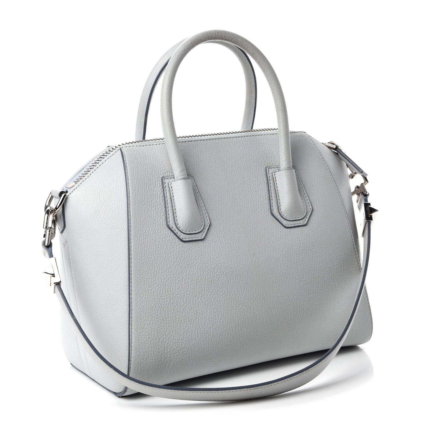 Givenchy Sugar Goatskin Small Antigona Pale Blue 3 of 12