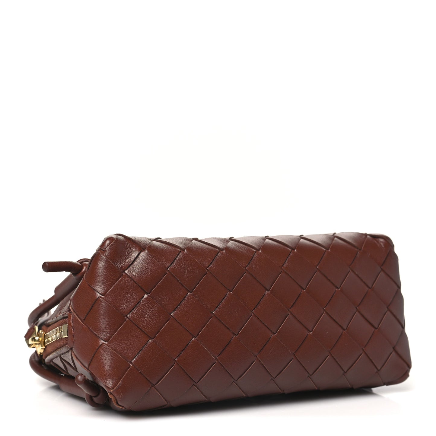 Nappa Intrecciato Concert Pouch Sapele