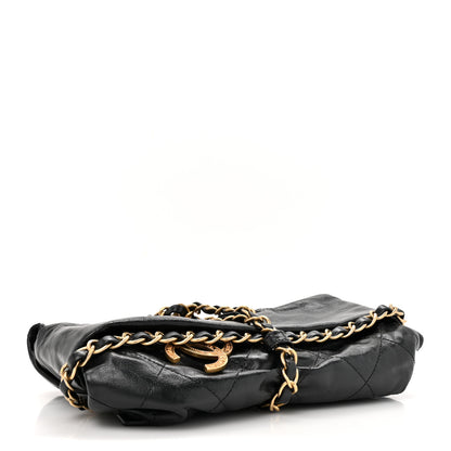 Chanel Calfskin Quilted Baluchon Black 4 of 12