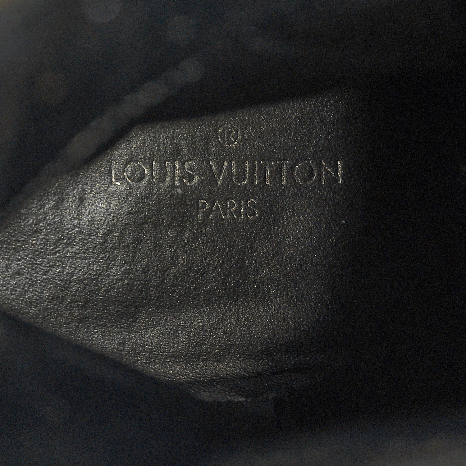Louis Vuitton Suede Calfskin Monogram Laureate Platform Desert Boots 36 Black 7 of 8