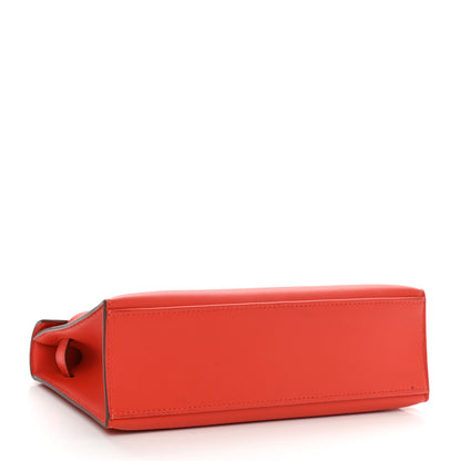 Hermes Swift Kelly Pochette Clutch Rouge Tomate 4 of 8