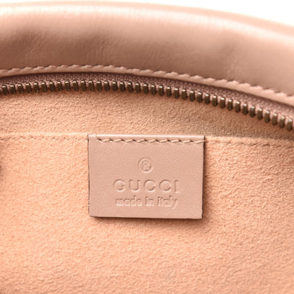 Gucci Calfskin Matelasse Small GG Marmont Chain Shoulder Bag Porcelain Rose 8 of 11