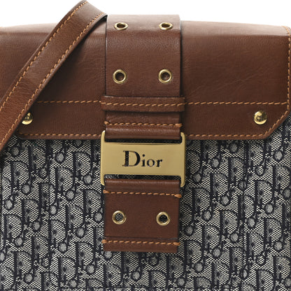 Christian Dior Monogram Street Chic Messenger Brown Navy 7 of 10