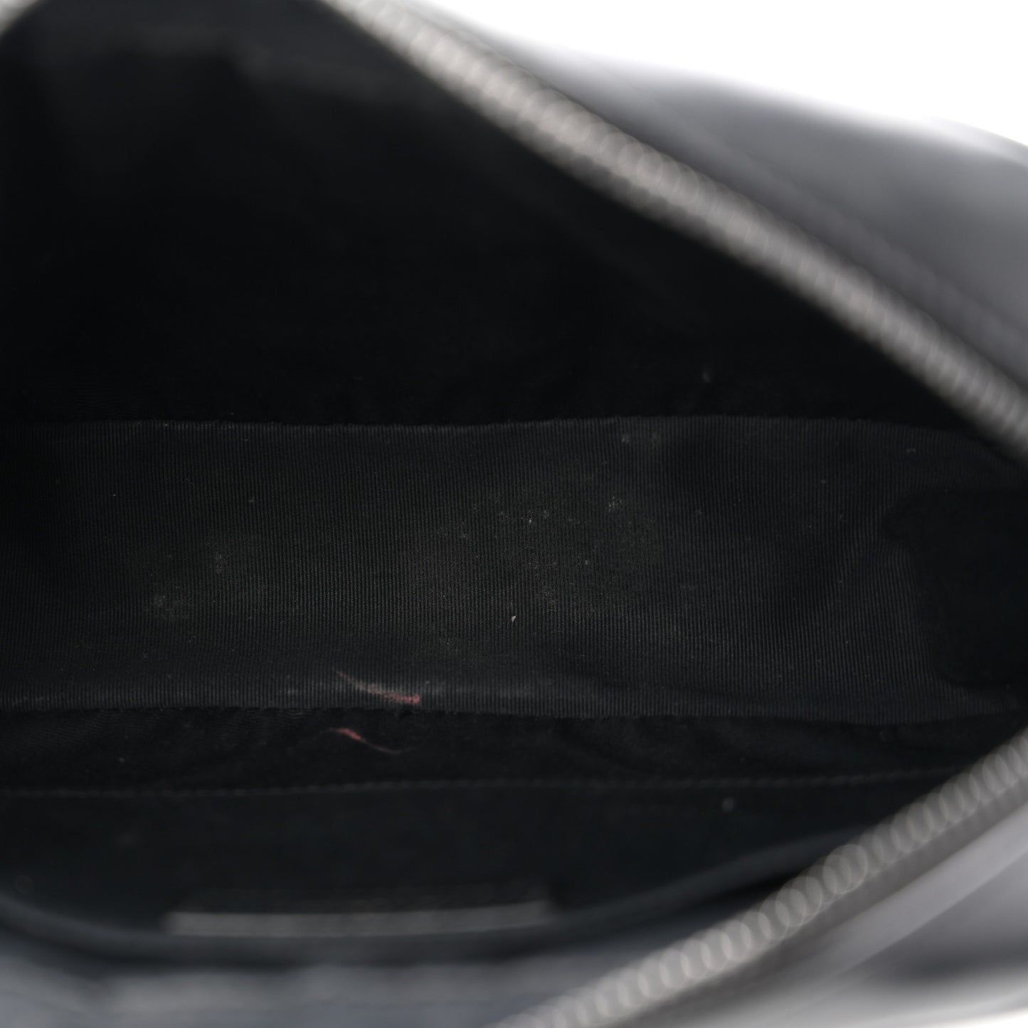 Calfskin Matelasse Monogram Monochrome Lou Camera Bag Black