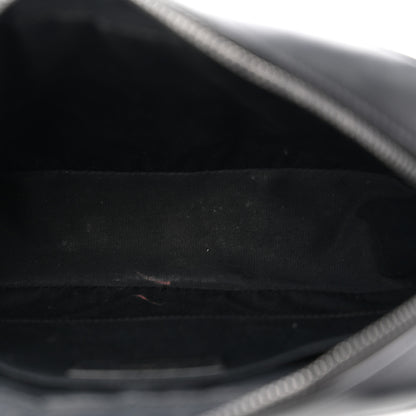 Saint Laurent Calfskin Matelasse Monogram Monochrome Lou Camera Bag Black 5 of 11