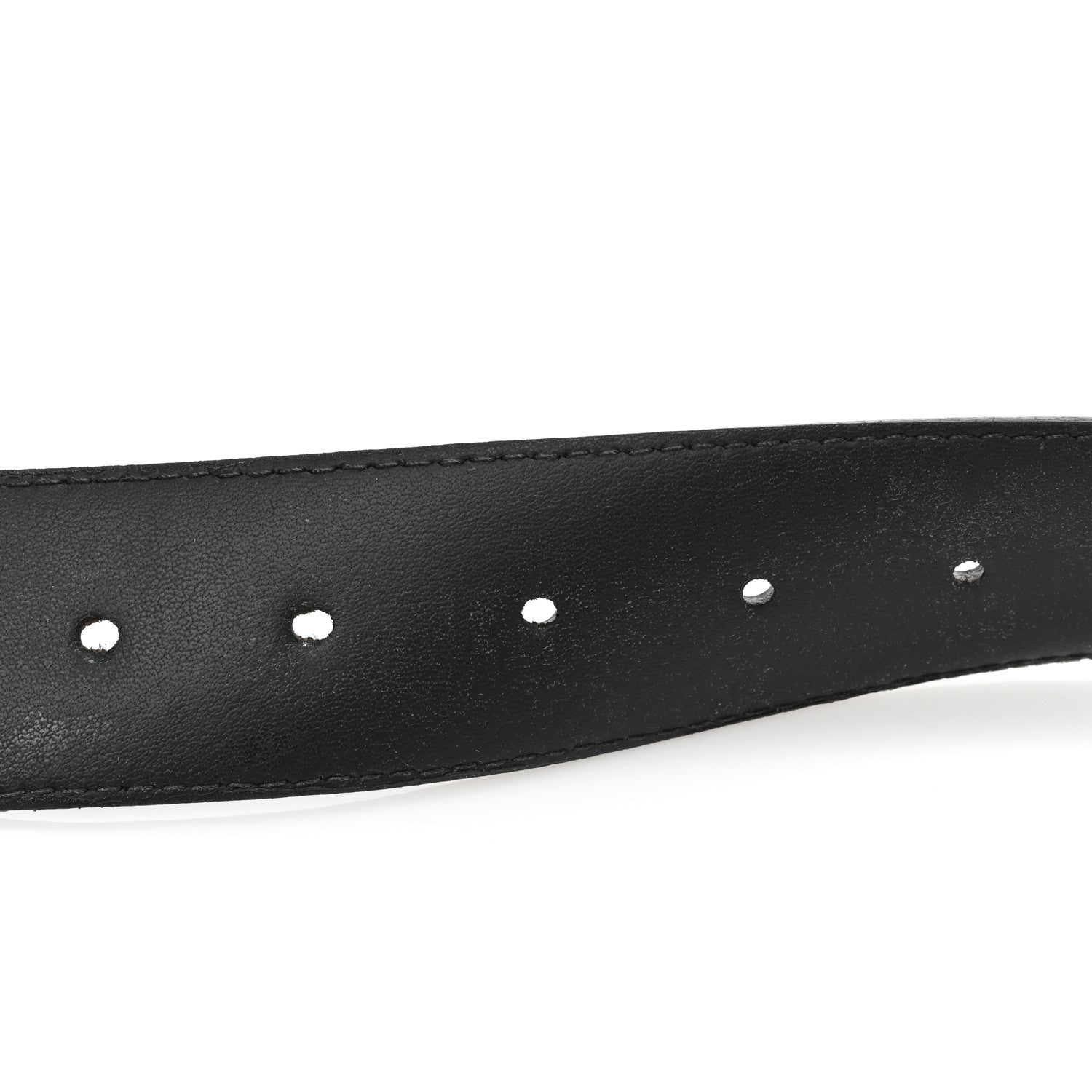 Louis Vuitton Epi LV Initiales Belt 95 38 Black 6 of 8