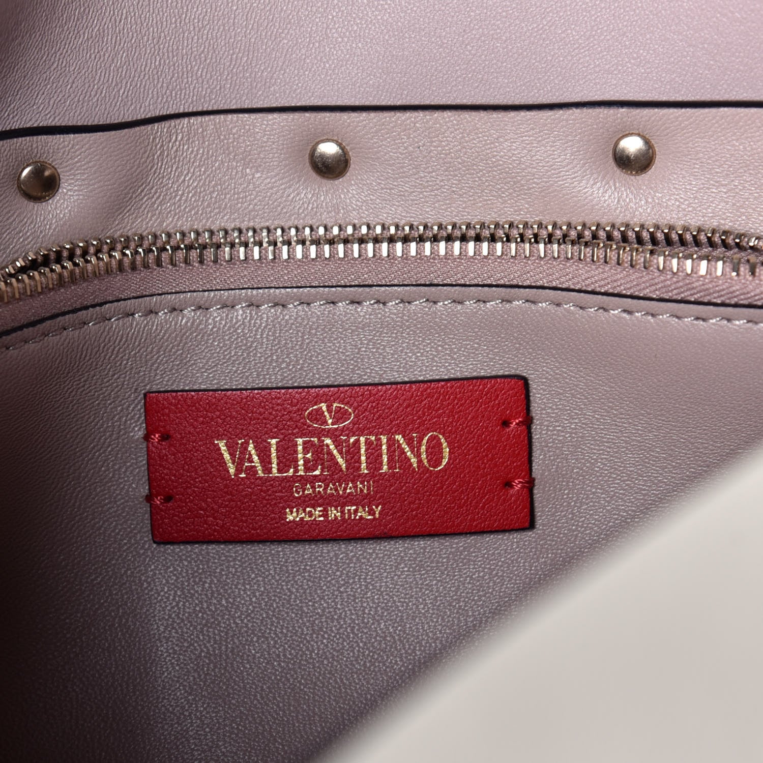 Valentino Garavani Smooth Calfskin Quilted Beehive Shoulder Bag Light Ivory 6 of 8