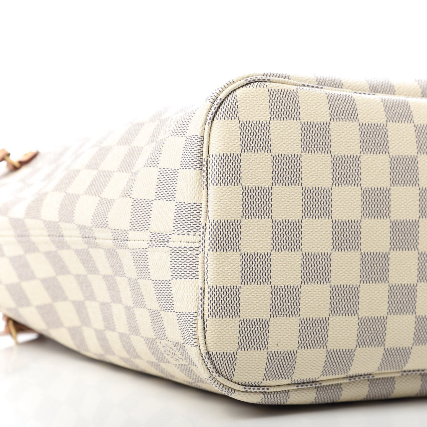 Damier Azur Neo Neverfull MM Rose Ballerine