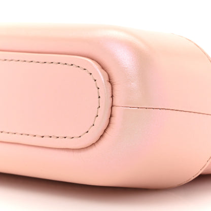 Chanel Iridescent Lambskin Calfskin Quilted Small Gabrielle Clutch With Chain Light Pink 10 of 13
