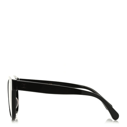 Chanel Acetate CC Butterfly Sunglasses 5414 Black 3 of 9