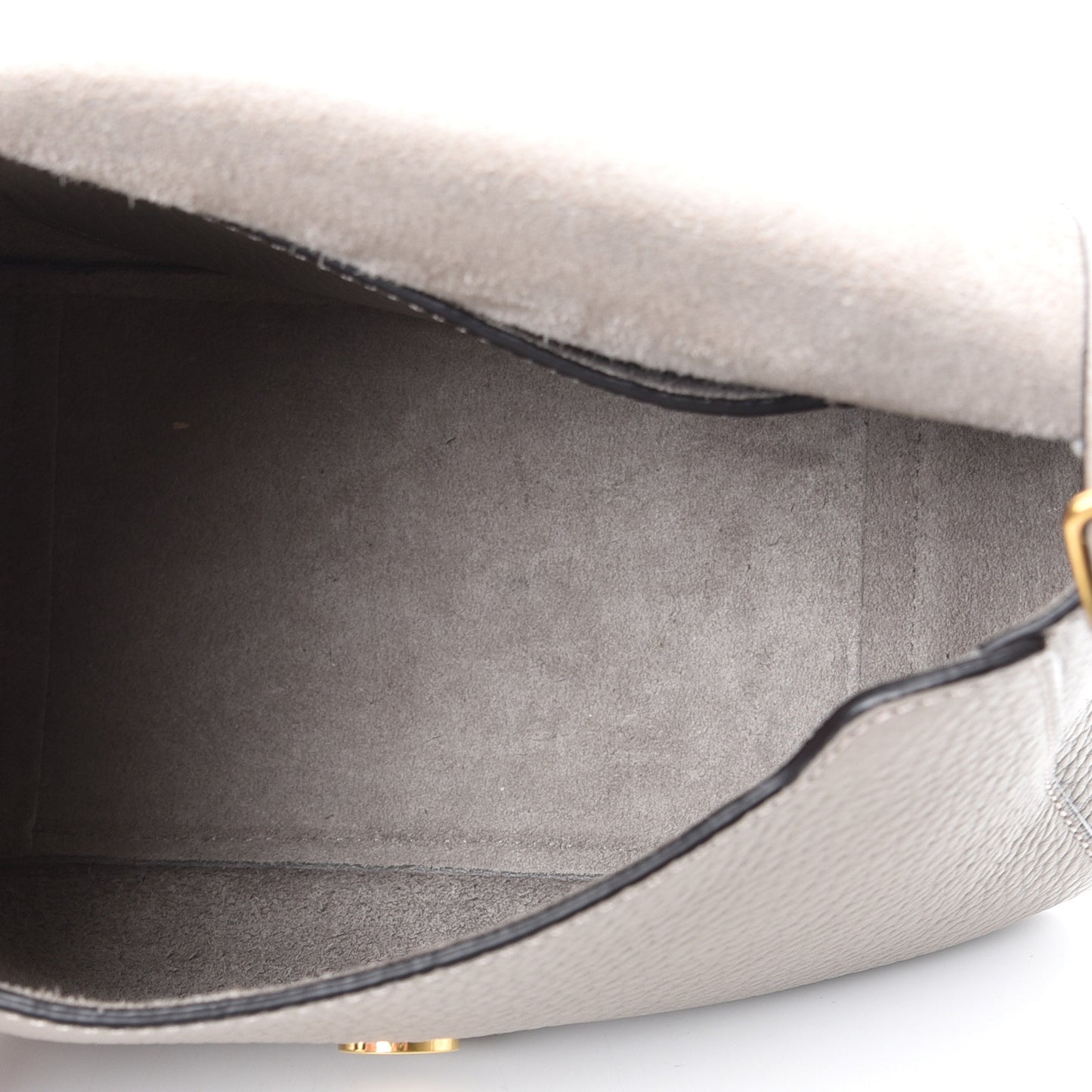 Heavy Grain Calfskin Mini Keeley Solid Grey